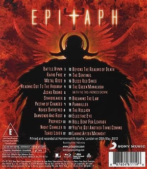 Golden Discs Blu-Ray Epitaph - Judas Priest [Blu-Ray]