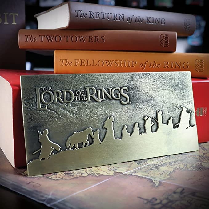 Golden Discs Posters & Merchandise Lord Of The Rings: The Fellowship Plaque [Posters & Merchandise]