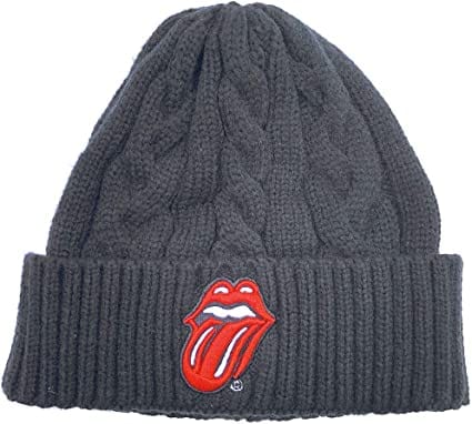 Golden Discs Posters & Merchandise Rolling Stones Tongue Cable Bean [Hat]