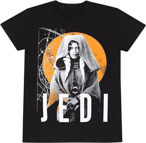 Golden Discs T-Shirts Star Wars Ahsoka - Jedi Unisex, Black - Small [T-Shirts]
