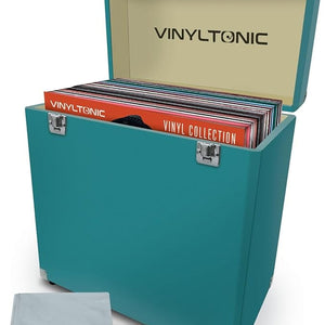 Golden Discs Accessories VINYL TONIC 12" Vinyl LP Storage Case (Turquoise) [Accessories]