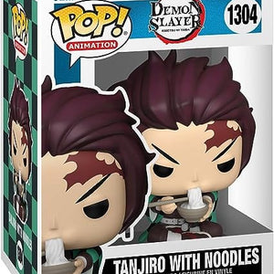 Golden Discs Toys Funko POP! Animation: Demon Slayer - Tanjiro With Noodles [Toys]