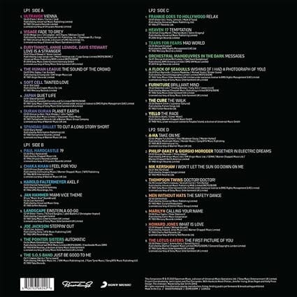 Golden Discs Pre-Order Vinyl The 80s Synth Pop Album - Various Artists [Vinyl]