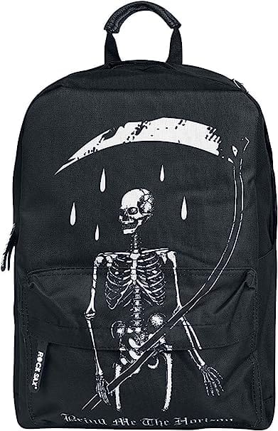 Golden Discs Posters & Merchandise Bring Me The Horizon Skeleton Backpack Black [Bag]