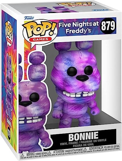 Golden Discs Posters & Merchandise Funko POP! Games: Five Nights At Freddy's (FNAF) TieDye - Bonnie The Rabbit [Toys]