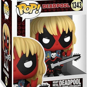 Golden Discs Toys Funko POP! Marvel: Deadpool - Heavy Metal Band Member [Toys]