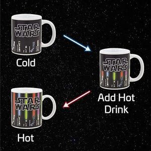 Golden Discs Posters & Merchandise Star Wars Lightsaber Heat Change [Mug]