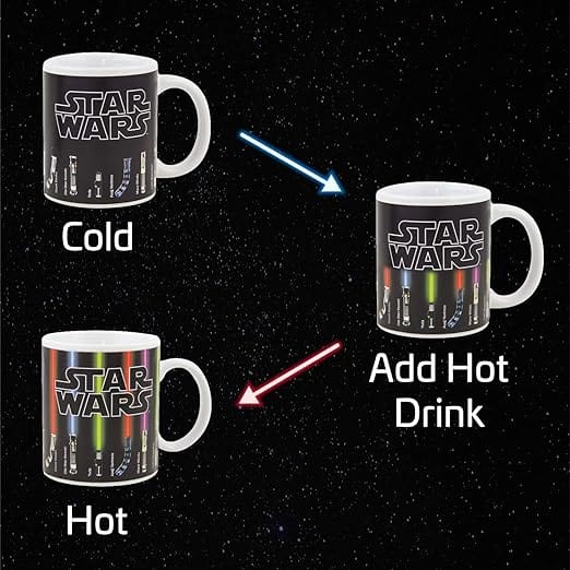 Golden Discs Posters & Merchandise Star Wars Lightsaber Heat Change [Mug]