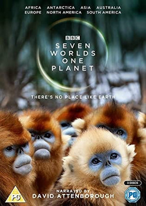 Golden Discs DVD Seven Worlds, One Planet - Sir David Attenborough [DVD]