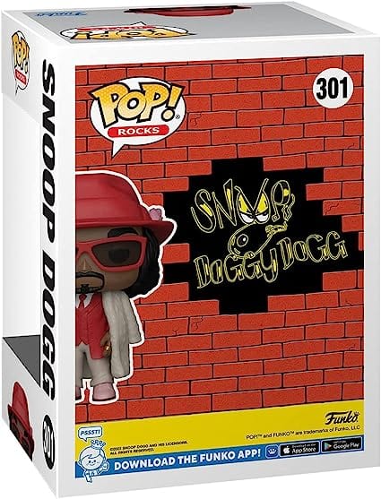 Golden Discs Posters & Merchandise Funko POP! Snoop Dogg With Fur Coat [Toys]
