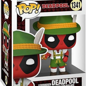 Golden Discs Toys Funko POP! Marvel: Deadpool - German Beer Fest Server (Lederhosen) [Toys]