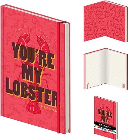 Golden Discs Posters & Merchandise Friends (You're My Lobster Design) A5 Writing Pad [Notebook]