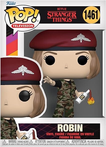 Golden Discs Toys Funko POP! TV: Stranger Things - Hunter Robin With Cocktail [Toys]