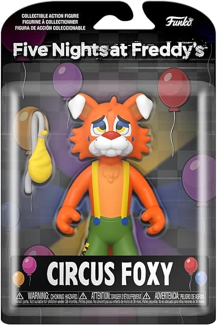 Golden Discs Toys Funko Action Figure: Five Nights At Freddy's (FNAF) SB - Circus Foxy [Toys]