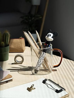Golden Discs Posters & Merchandise Disney 100 Mickey Mouse Pen 10 In 1 Ballpoint Pen With 3D Mickey Mouse Topper [Stationery]