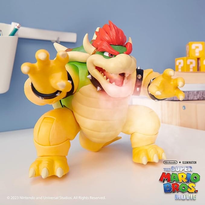 Golden Discs Toys Nintendo Super Mario Movie 18cm Bowser figure [Toys]