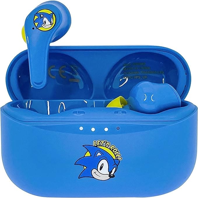 Golden Discs Accessories Sonic The Hedgehog Earpods (Blue) Earphones [Accessories]