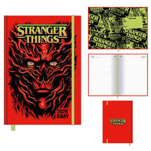 Stranger Things 2026 A5 Diary [Stationery]
