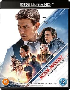 Golden Discs 4K Blu-Ray Mission: Impossible Dead Reckoning Part One - Christopher McQuarrie [4K UHD]
