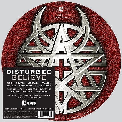 Golden Discs VINYL Believe - Disturbed [VINYL Limited Edition]
