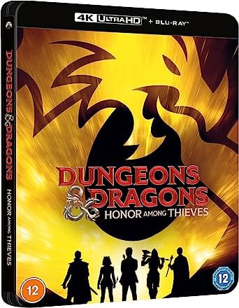 Golden Discs 4K Blu-Ray Dungeons & Dragons: Honour Among Thieves (Steelbook) - John Francis Daley [4K UHD]