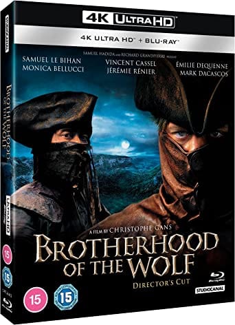 Golden Discs 4K Blu-Ray Brotherhood Of The Wolf (Director's Cut) - Christophe Gans [4K UHD]