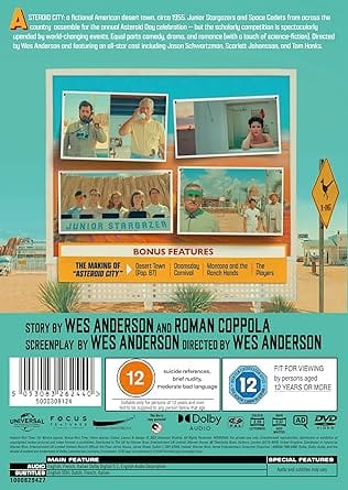 Golden Discs DVD Asteroid City - Wes Anderson [DVD]