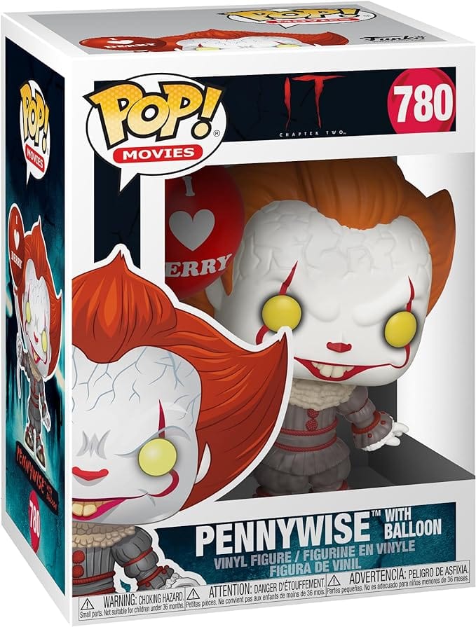 Golden Discs Toys Funko POP! Movies: IT Chapter 2 - Pennywise with Balloon [Toys]