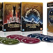 Golden Discs The Lord of the Rings Trilogy (Steelbook) - Peter Jackson [4K UHD]