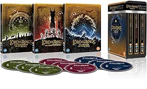 Golden Discs The Lord of the Rings Trilogy (Steelbook) - Peter Jackson [4K UHD]