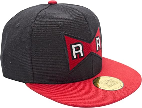 Golden Discs Posters & Merchandise Dragon Ball Z Snapback Cap Black and Red Ribbon [Hat]
