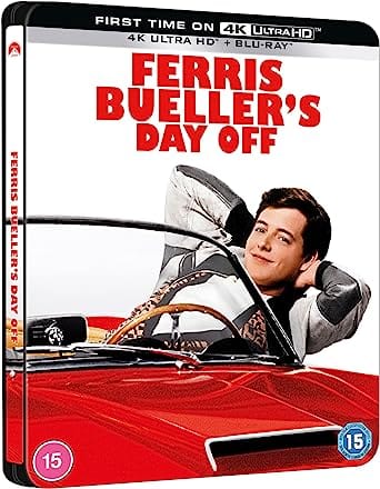Golden Discs 4K Blu-Ray Ferris Bueller's Day Off (Steelbook) - John Hughes [4K UHD]