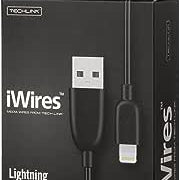 Golden Discs Accessories iWires 528780 USB 2.0 Plug to Lightning Plug Cable - Black [Accessories]