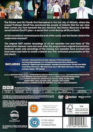 Golden Discs DVD Doctor Who: The Underwater Menace - AnneMarie Walsh [DVD]