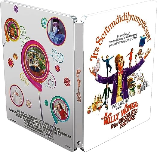 Golden Discs Willy Wonka & the Chocolate Factory (Steelbook) - Mel Stuart [4K UHD]