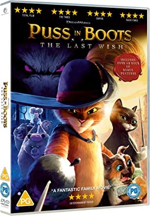 Golden Discs DVD Puss In Boots: The Last Wish - Joel Crawford [DVD]