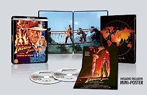 Golden Discs 4K Blu-Ray Indiana Jones and the Temple of Doom (Steelbook) - Steven Spielberg [4K UHD]