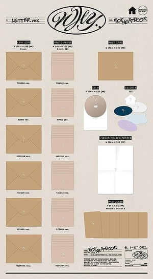 Golden Discs CD WHY.. [compact Version - LETTER Ver.] - BOYNEXTDOOR [CD]