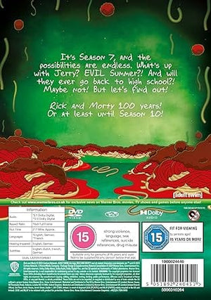 Golden Discs DVD Rick and Morty: Season 7 - Dan Harmon [DVD]