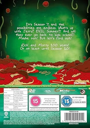 Golden Discs DVD Rick and Morty: Season 7 - Dan Harmon [DVD]