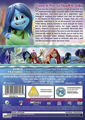 Golden Discs DVD Ruby Gillman, Teenage Kraken - Kirk DeMicco [DVD]