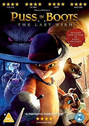 Golden Discs DVD Puss In Boots: The Last Wish - Joel Crawford [DVD]
