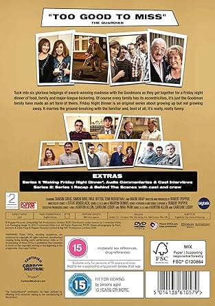 Friday Night Dinner: The Complete Collection Series 1-6 Robert