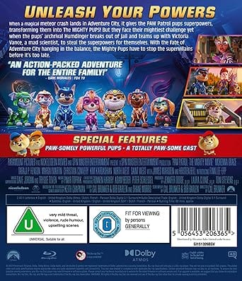 Golden Discs BLU-RAY Paw Patrol: The Mighty Movie - Cal Brunker [BLU-RAY]