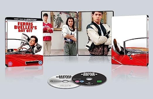 Golden Discs 4K Blu-Ray Ferris Bueller's Day Off (Steelbook) - John Hughes [4K UHD]
