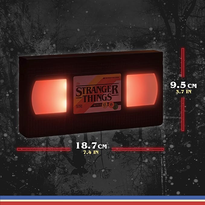 Golden Discs Posters & Merchandise Stranger Things VHS Logo Light [Lamp]