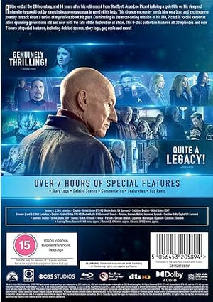 Golden Discs BLU-RAY Star Trek: Picard - The Complete Series - Patrick Stewart [BLU-RAY]