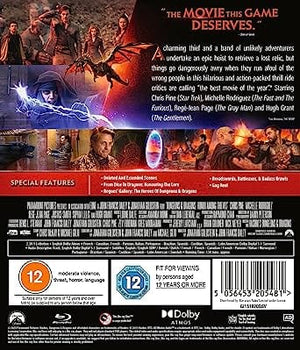 Golden Discs BLU-RAY Dungeons & Dragons: Honour Among Thieves - John Francis Daley [BLU-RAY]