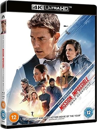 Golden Discs 4K Blu-Ray Mission: Impossible Dead Reckoning Part One - Christopher McQuarrie [4K UHD]