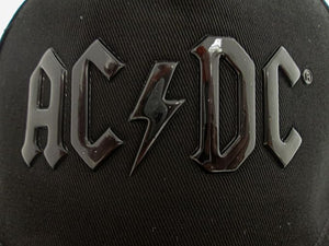 Golden Discs Posters & Merchandise AC/DC Logo Snapchat, Black [Hat]
